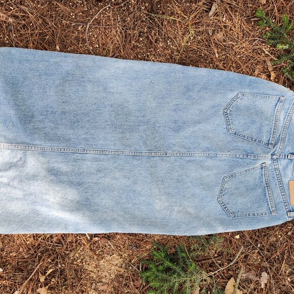 ARITZIA Denim Forum Skirt 26 - Picture 3 of 4